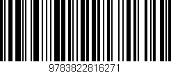 Código de barras (EAN, GTIN, SKU, ISBN): '9783822816271'
