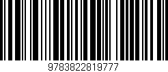 Código de barras (EAN, GTIN, SKU, ISBN): '9783822819777'