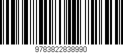 Código de barras (EAN, GTIN, SKU, ISBN): '9783822838990'