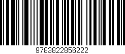 Código de barras (EAN, GTIN, SKU, ISBN): '9783822856222'
