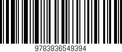 Código de barras (EAN, GTIN, SKU, ISBN): '9783836549394'