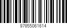 Código de barras (EAN, GTIN, SKU, ISBN): '97855061614'