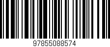 Código de barras (EAN, GTIN, SKU, ISBN): '97855088574'