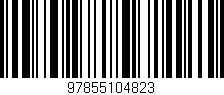 Código de barras (EAN, GTIN, SKU, ISBN): '97855104823'