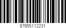 Código de barras (EAN, GTIN, SKU, ISBN): '97855112231'