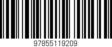 Código de barras (EAN, GTIN, SKU, ISBN): '97855119209'