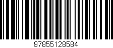 Código de barras (EAN, GTIN, SKU, ISBN): '97855128584'