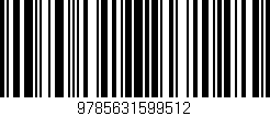 Código de barras (EAN, GTIN, SKU, ISBN): '9785631599512'