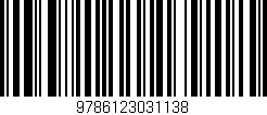 Código de barras (EAN, GTIN, SKU, ISBN): '9786123031138'