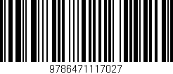 Código de barras (EAN, GTIN, SKU, ISBN): '9786471117027'
