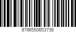 Código de barras (EAN, GTIN, SKU, ISBN): '9786550653736'