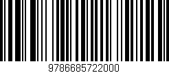 Código de barras (EAN, GTIN, SKU, ISBN): '9786685722000'