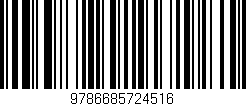 Código de barras (EAN, GTIN, SKU, ISBN): '9786685724516'