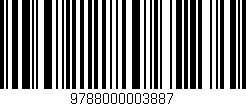 Código de barras (EAN, GTIN, SKU, ISBN): '9788000003887'