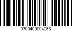 Código de barras (EAN, GTIN, SKU, ISBN): '9788408084266'