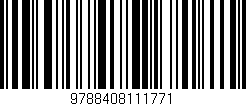 Código de barras (EAN, GTIN, SKU, ISBN): '9788408111771'