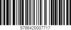 Código de barras (EAN, GTIN, SKU, ISBN): '9788420007717'