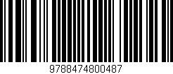 Código de barras (EAN, GTIN, SKU, ISBN): '9788474800487'