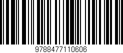 Código de barras (EAN, GTIN, SKU, ISBN): '9788477110606'