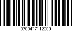 Código de barras (EAN, GTIN, SKU, ISBN): '9788477112303'