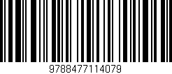 Código de barras (EAN, GTIN, SKU, ISBN): '9788477114079'