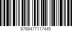 Código de barras (EAN, GTIN, SKU, ISBN): '9788477117445'