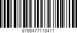 Código de barras (EAN, GTIN, SKU, ISBN): '9788477118411'