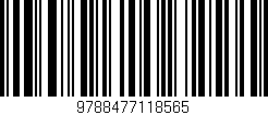 Código de barras (EAN, GTIN, SKU, ISBN): '9788477118565'