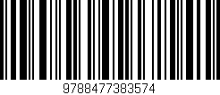 Código de barras (EAN, GTIN, SKU, ISBN): '9788477383574'