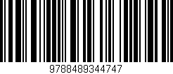 Código de barras (EAN, GTIN, SKU, ISBN): '9788489344747'