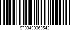 Código de barras (EAN, GTIN, SKU, ISBN): '9788499368542'