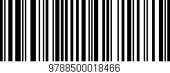 Código de barras (EAN, GTIN, SKU, ISBN): '9788500018466'