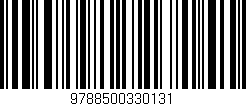 Código de barras (EAN, GTIN, SKU, ISBN): '9788500330131'