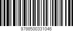 Código de barras (EAN, GTIN, SKU, ISBN): '9788500331046'