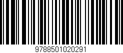 Código de barras (EAN, GTIN, SKU, ISBN): '9788501020291'