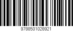Código de barras (EAN, GTIN, SKU, ISBN): '9788501028921'