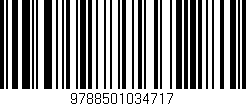 Código de barras (EAN, GTIN, SKU, ISBN): '9788501034717'