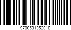 Código de barras (EAN, GTIN, SKU, ISBN): '9788501052810'