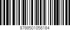 Código de barras (EAN, GTIN, SKU, ISBN): '9788501056184'