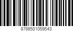 Código de barras (EAN, GTIN, SKU, ISBN): '9788501059543'