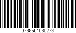 Código de barras (EAN, GTIN, SKU, ISBN): '9788501060273'
