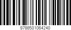 Código de barras (EAN, GTIN, SKU, ISBN): '9788501064240'