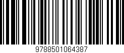 Código de barras (EAN, GTIN, SKU, ISBN): '9788501064387'