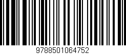 Código de barras (EAN, GTIN, SKU, ISBN): '9788501064752'
