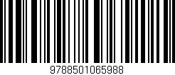 Código de barras (EAN, GTIN, SKU, ISBN): '9788501065988'