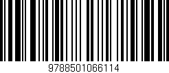 Código de barras (EAN, GTIN, SKU, ISBN): '9788501066114'