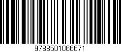 Código de barras (EAN, GTIN, SKU, ISBN): '9788501066671'