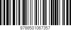 Código de barras (EAN, GTIN, SKU, ISBN): '9788501067357'