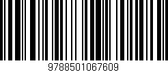 Código de barras (EAN, GTIN, SKU, ISBN): '9788501067609'