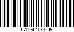 Código de barras (EAN, GTIN, SKU, ISBN): '9788501068705'